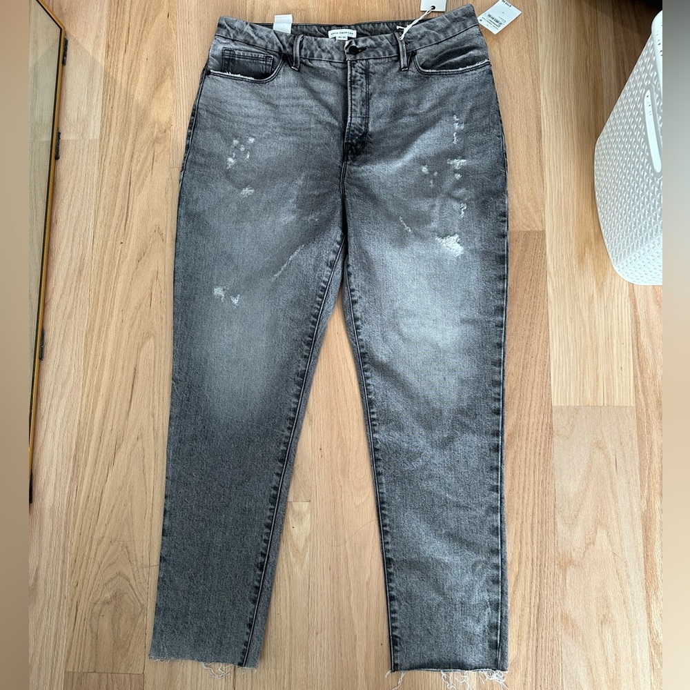 Good American ‘The Weekender’ Jean in Black313